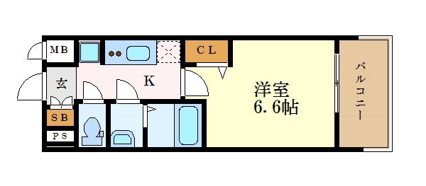 プレサンスNAGOYA本陣の物件間取画像