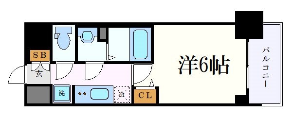 プレサンス丸の内アドブルの物件間取画像