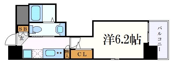 エステムコート名古屋泉プラチナムゲートの物件間取画像