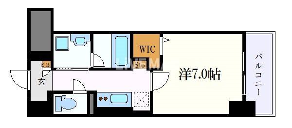 グランツェ名駅太閤通の物件間取画像