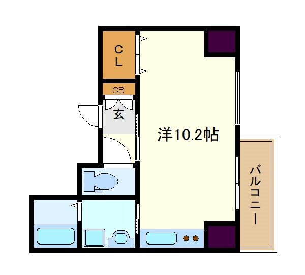 THE　RESIDENCE　IMAIKE　EASTの物件間取画像