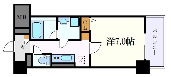 大曽根駅 徒歩2分 9階の物件間取画像