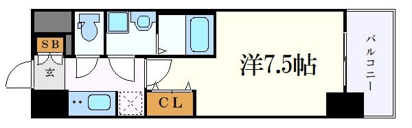 S-RESIDENCE豊国通の物件間取画像