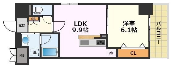 ファミールプライムの物件間取画像