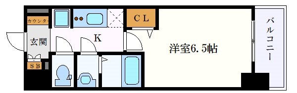 プレサンスTHE新栄の物件間取画像