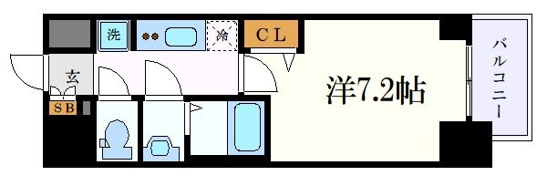 プレサンス丸の内アデルの物件間取画像