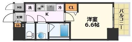 MAXIV名古屋上前津の物件間取画像