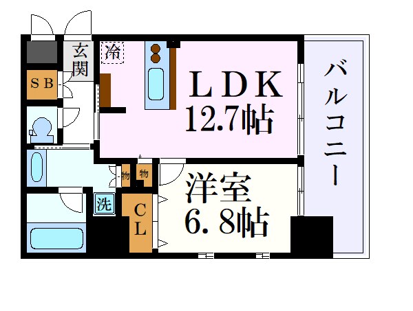 ファーストレジデンス栄の物件間取画像