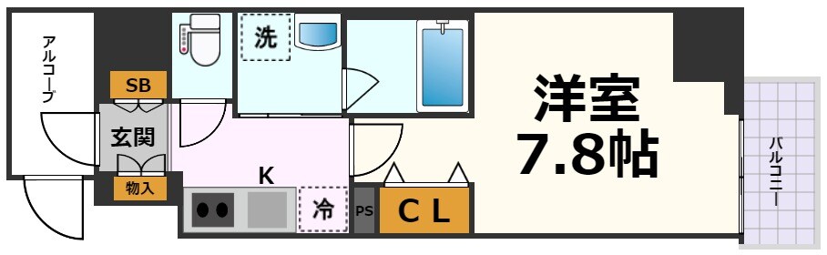 meLiV大曽根の物件間取画像