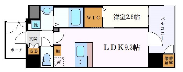 エステムコート名古屋セントリアの物件間取画像