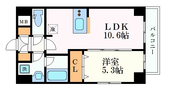 Canal　Eastの物件間取画像