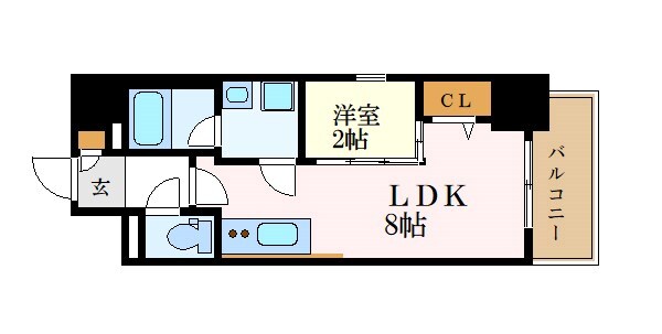 ポルタニグラ大須の物件間取画像