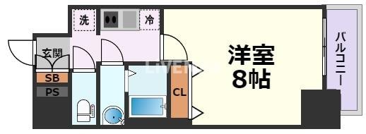 メイクスアート太閤通の物件間取画像