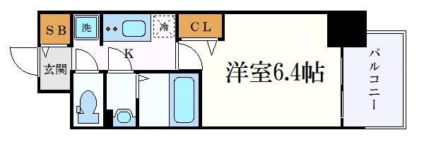 ささしまライブ駅 徒歩12分 9階の物件間取画像