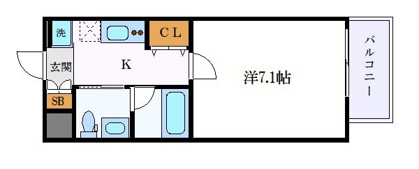 エルザビル名古屋駅前の物件間取画像