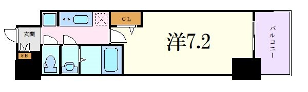 新栄町駅 徒歩9分 12階の物件間取画像