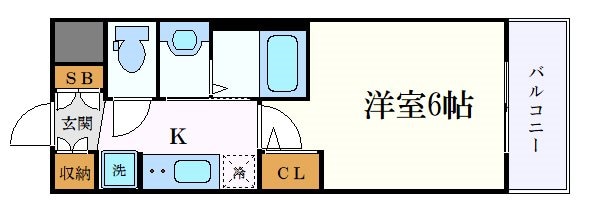 矢場町駅 徒歩9分 10階の物件間取画像