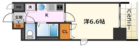 プレサンス大須観音駅前サクシードの物件間取画像