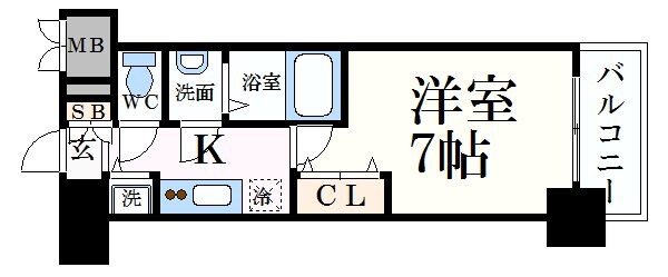 プレサンス栄ブリオの物件間取画像