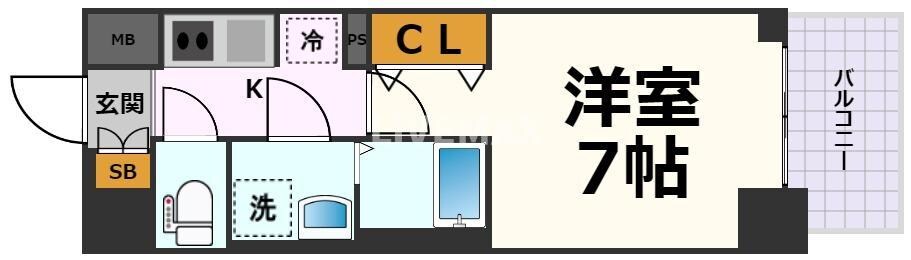 S-RESIDENCE名駅NorthⅡの物件間取画像