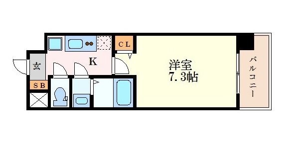 大須観音駅 徒歩6分 2階の物件間取画像