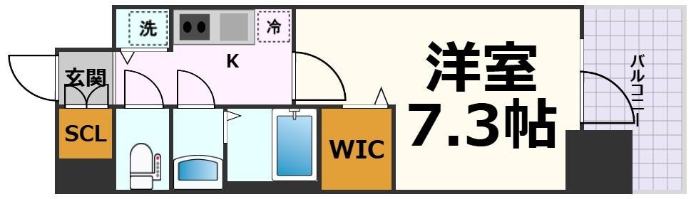 エスリード大曽根アヴェールの物件間取画像