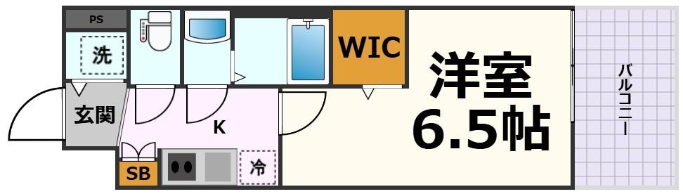 エスリード大曽根アヴェールの物件間取画像