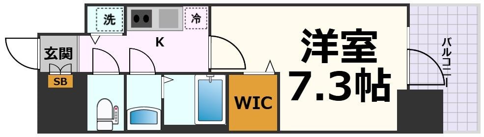 エスリード大曽根アヴェールの物件間取画像