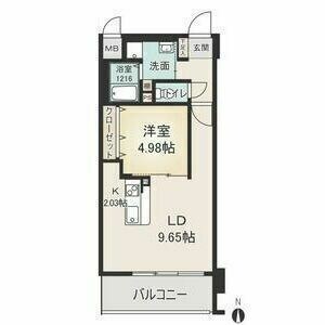 セントピア岡安の物件間取画像