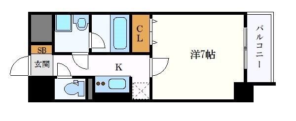 プティフルールの物件間取画像