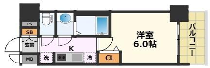 プレサンス桜山駅前アフォードの物件間取画像