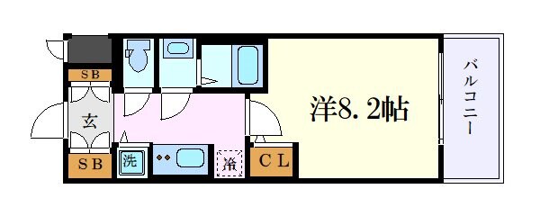 S-RESIDENCE名駅Westの物件間取画像