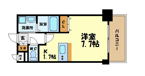 プレサンス桜通り葵の物件間取画像