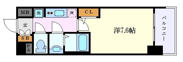 メイクスデザイン上前津の物件間取画像