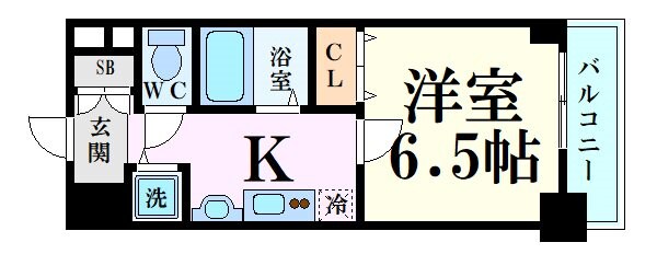 プレサンス名古屋STATIONアライブの物件間取画像