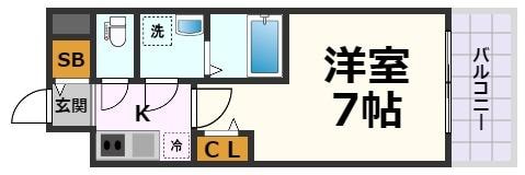 ファステート栄セントラルの物件間取画像