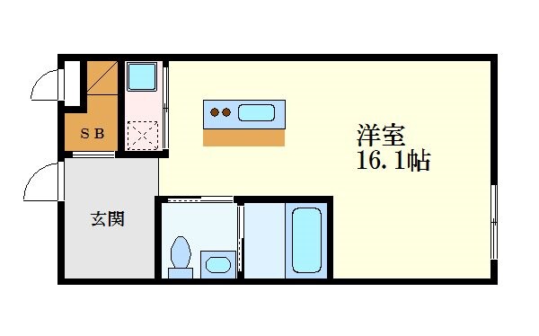 コレクション名駅Ⅲの物件間取画像