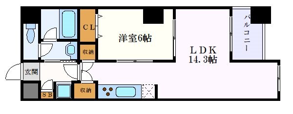 アモンフォンテーヌの物件間取画像