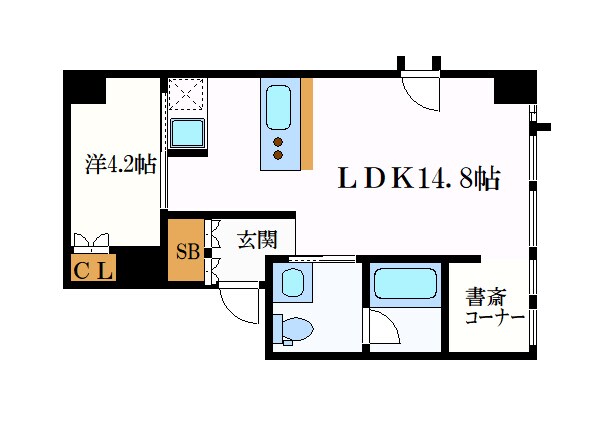 コレクション名駅IIIの物件間取画像