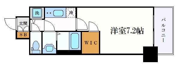 新栄町駅 徒歩8分 2階の物件間取画像