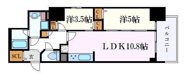 プレサンスTHE久屋大通レジェンドの物件間取画像