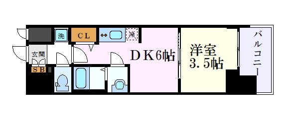 プレサンス今池駅前フェルディノの物件間取画像