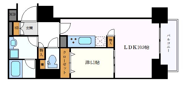 プレサンス広小路通　葵の物件間取画像