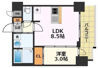 プレサンス吹上駅前エテルノの物件間取画像