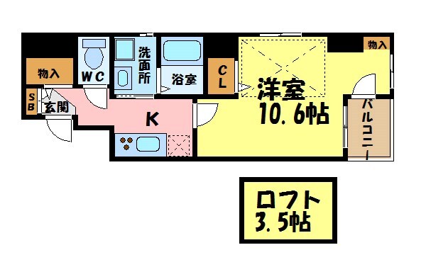 CASA LUCAの物件間取画像