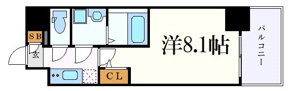 エスリード新栄マルスの物件間取画像