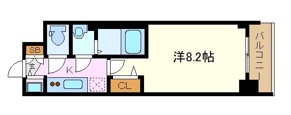 プレサンス上前津グレースの物件間取画像