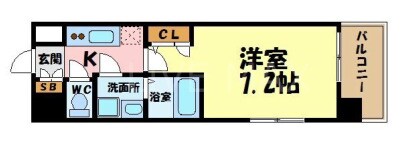 UURコート名古屋名駅の物件間取画像