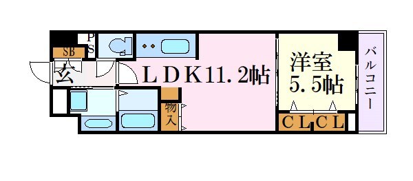 新栄町駅 徒歩13分 3階の物件間取画像