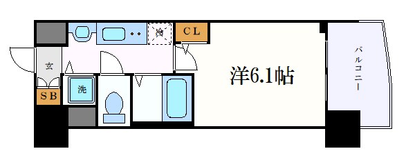 プレサンス桜通グレイスの物件間取画像